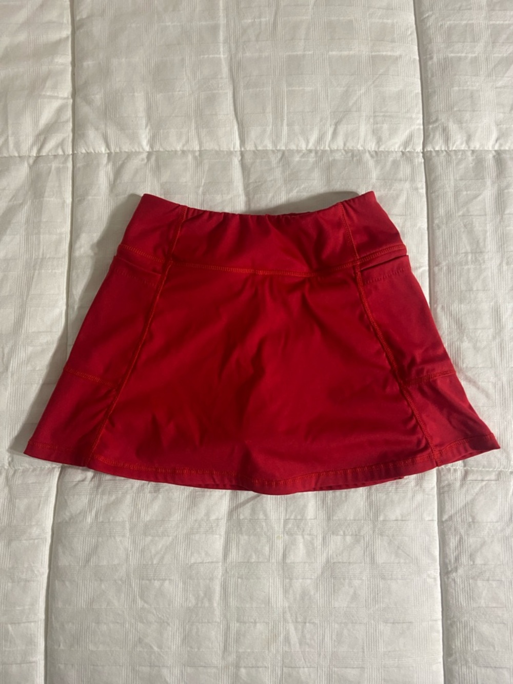 lululemon athletica Red Athletic Skort